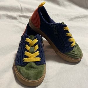 Cat & Jack Size 8 Corduroy Color-block Sneakers